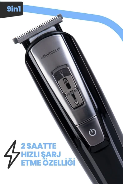 Goldmaster Venge GM 8110 9 In 1 Erkek Bakım Seti  Islak ve Kuru Kullanım ürün görseli