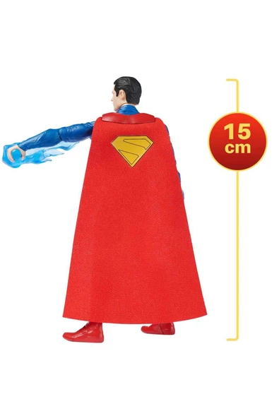 DC Comics Superman Epik Strike 15 cm Aksiyon Figürü + 2 Aksesuar - 2