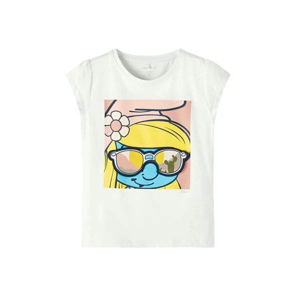 Şirine Baskılı Kız Çocuk T-shirt ürün görseli 1