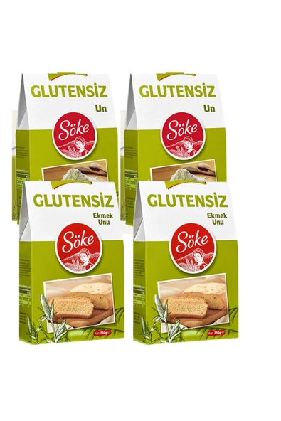 Söke Glutensiz Un 2x250 g Glutensiz Ekmek Un 2x250 g - 1