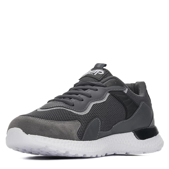 Erkek Füme Gri Rahat Günlük Spor Ayakkabı - 2