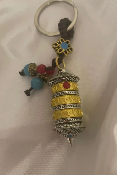 Feng Shui Wu İyi Şanslar Çin Parası Servet Anahtarlık Araba Süs Şans Çarkı - Resim 3