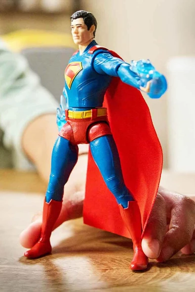 DC Comics Superman Epik Strike 15 cm Aksiyon Figürü + 2 Aksesuar - 4