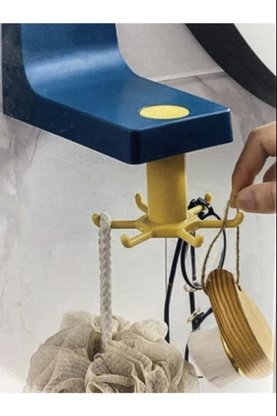 Çok Amaçlı Askı Kepçelik Anahtarlık Havluluk - Resim 2