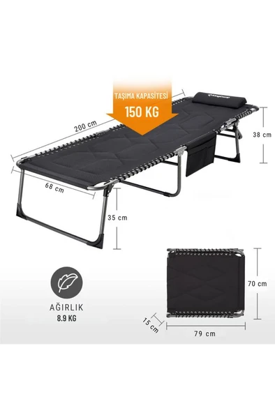 KingCamp Bavaria Cozy Chair Rahat Sandalye Outlet - 4