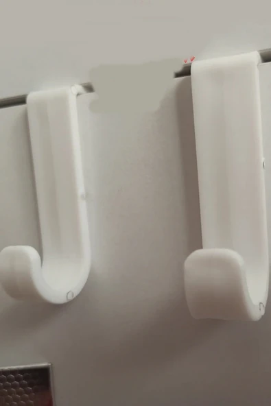 7 Adet Çekmece Dolap Kapağı Mutfak Banyo Askısı Plastik Çok Amaçlı Askı Seti - 3