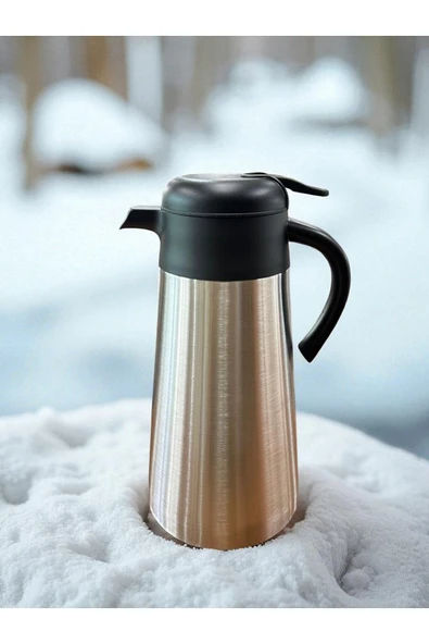 2 Litre İçi Dışı Çelik Termos Yeni Model - Resim 2