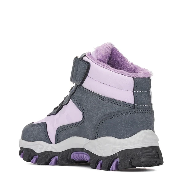 Kız Çocuk Cırtlı Fusped İç Taban Termo Kışlık Bot - 3