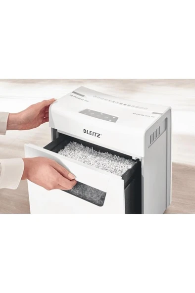 Leitz IQ Autofeed Office 100 P4 Evrak İmha Makinesi Outlet - 2