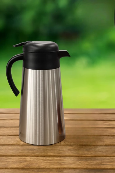 2 Litre İçi Dışı Çelik Termos Yeni Model - Resim 6