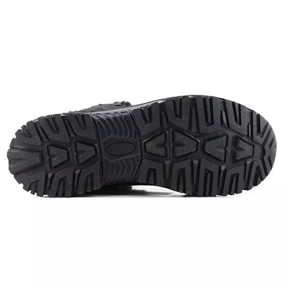 Unisex Trekking Termo Kürklü Outdoor Bot Siyah/Füme - 5
