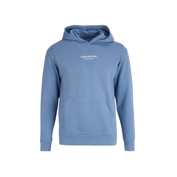 Çocuk Kapüsonlu Gögüs Logo Baskili Sweatshirt - Vesterbro ürün görseli 1