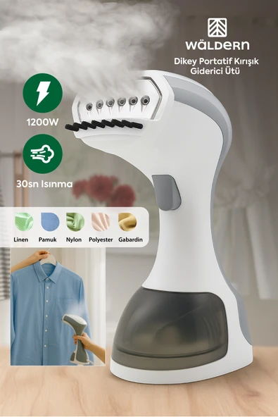 Waldern WLD-DU 101 1200W Dikey Portatif Kırışık Giderici Ütü