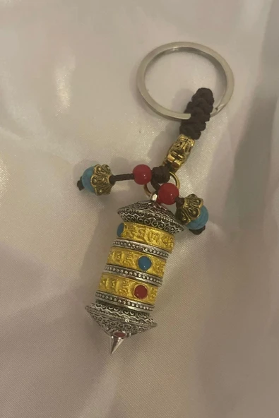 Feng Shui Wu İyi Şanslar Çin Parası Servet Anahtarlık Araba Süs Şans Çarkı - Resim 4