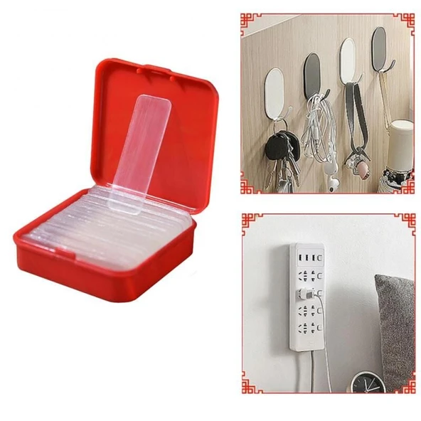 180 Parça Çift Taraflı Tekrar Kullanılabilir Yapışkan Bantlar EVV-83073A180 - Resim 2