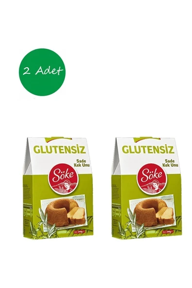 Söke Glutensiz Sade Kek Unu 240gr x 2 Adet - 1