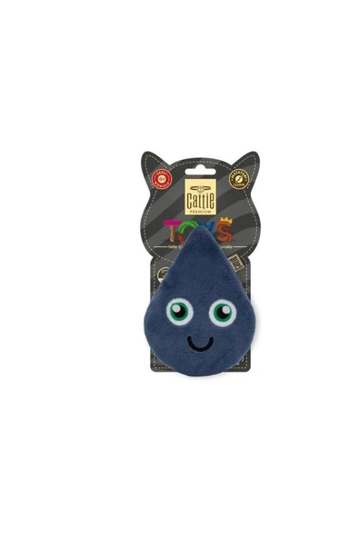 Cattie Matatabi İçerikli Kedi Oyuncağı Peluş Damla 11Cm