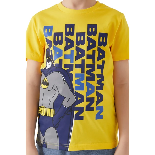 Sarı Erkek Çocuk Bermuda Takım - Resim 3