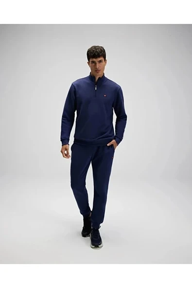 Ellesse EM583-NV Erkek Lacivert Eşofman Altı - Resim 3