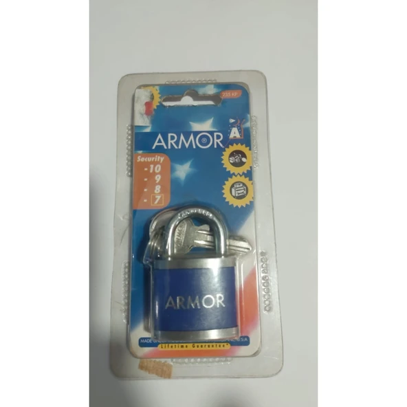 Armor Mavi Asma Kilit 235 KP ürün görseli