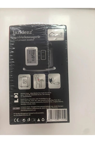 Dijital inzidenz B07 model tansiyon aleti Pilli Kol - Resim 3