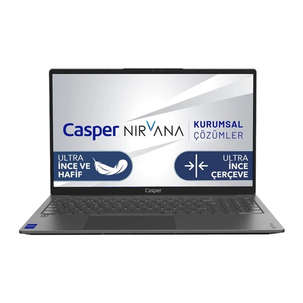 Casper Nirvana X700.1215-8P00T-G-F i3-1215U 8 GB 256 GB SSD UHD Graphics 15.6'' Full HD Notebook