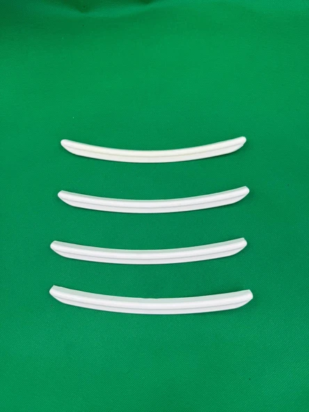 Universal Çamurluk Dodik dodiği Çıtası Beyaz 4 parça Flap Set - 6