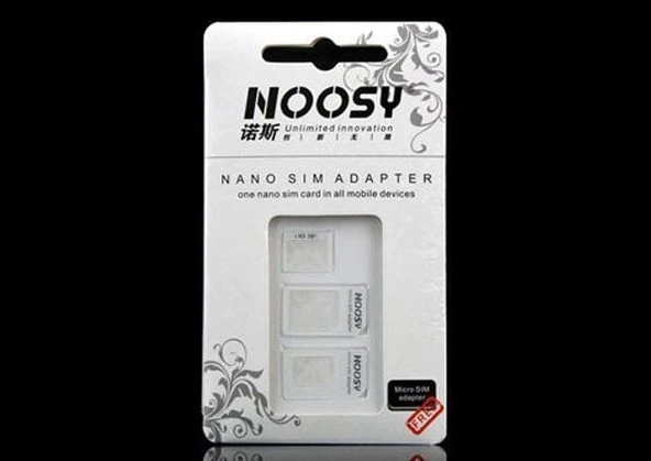 Noosy: Nano ve Micro Sim Kart Adaptörü EVV-2329 - Resim 2