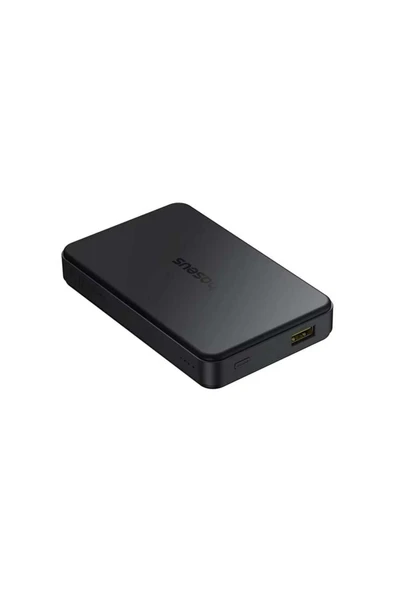 Baseus Airpow Qi2 Manyetik Powerbank 10.000 mAh ( 22.5W - 2 Port ) - Siyah - 5
