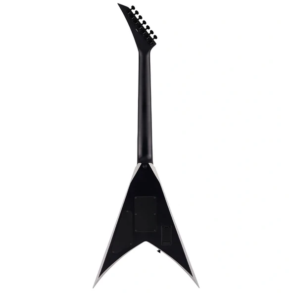 Jackson X King V KVX-MG7 Laurel Klavye Satin Black with Primer Gray Bevels Elektro Gitar - Resim 2