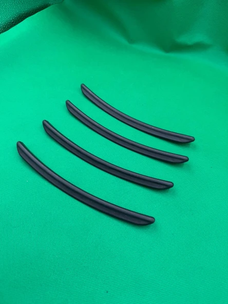 Universal Çamurluk Dodiği Çıtası Siyah 4 parça Flap Set - 2