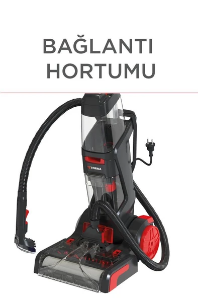 Torima DHY-1000 Siyah 800W Halı Ve Koltuk Yıkama Temizleme Leke Çıkartma Makinesi - 9