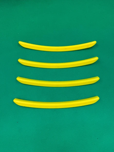 Universal Çamurluk Dodiği Çıtası Sarı 4 parça Flap Set - 1
