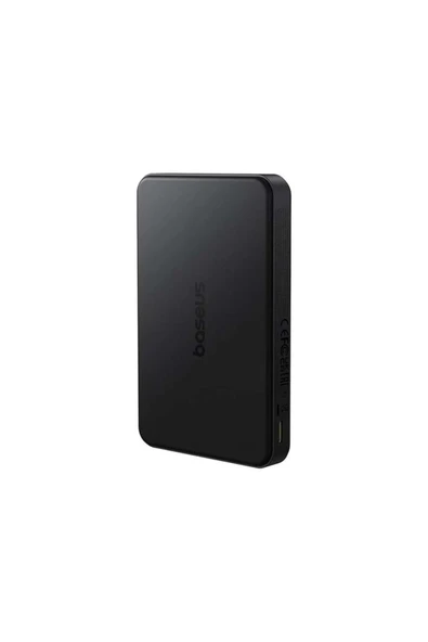Baseus Airpow Qi2 Manyetik Powerbank 10.000 mAh ( 22.5W - 2 Port ) - Siyah - 4