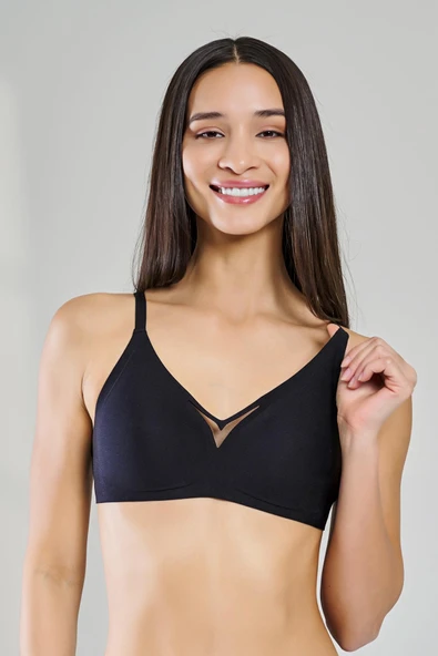 YENİ İNCİ İZ YAPMAYAN LAZER KESİM HAFİF SÜTYEN BR108 ürün görseli