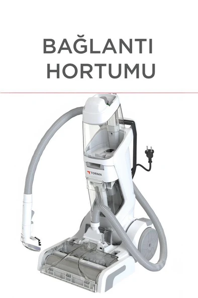 Torima DHY-1000 Beyaz 800W Halı Ve Koltuk Yıkama Temizleme Leke Çıkartma Makinesi - 8
