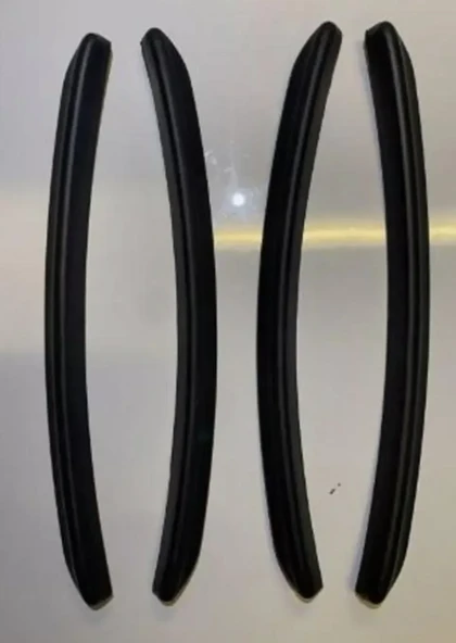 Universal Çamurluk Dodiği Çıtası Siyah 4 parça Flap Set - 4