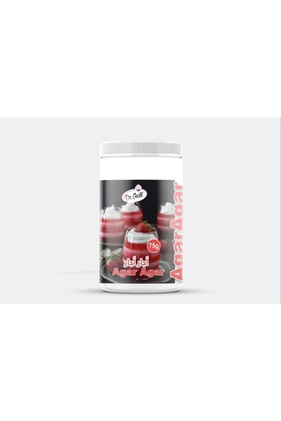 Dr. Gusto Mini Katkı Maddesi Agar Agar 75 Gr - 1