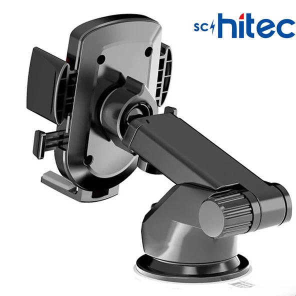 ScHitec Car Mount Araç İçi Tutucu Kırmızı A052 - 2