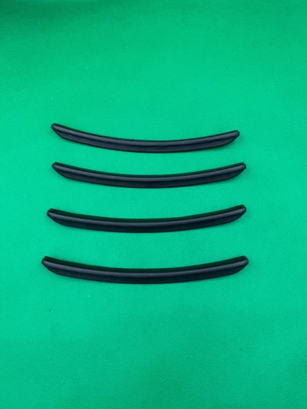 Universal Çamurluk Dodiği Çıtası Siyah 4 parça Flap Set - 1
