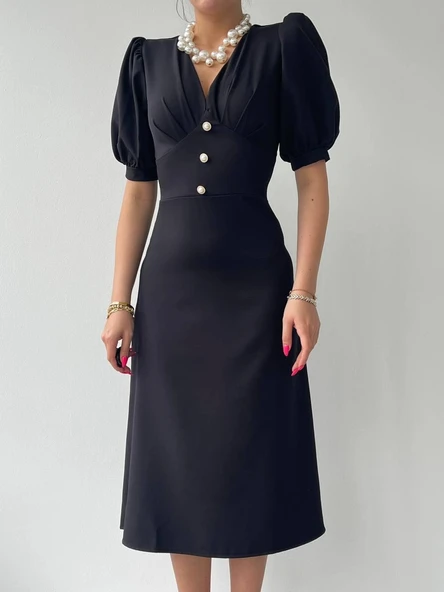 Linda Midi Elbise - Resim 2