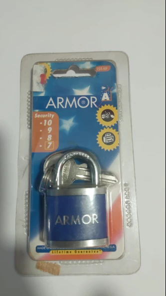 Armor Mavi Asma Kilit 235 KP - Resim 5