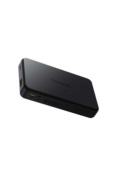 Baseus Airpow Qi2 Manyetik Powerbank 10.000 mAh ( 22.5W - 2 Port ) - Siyah - 3