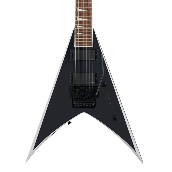 Jackson X King V KVX-MG7 Laurel Klavye Satin Black with Primer Gray Bevels Elektro Gitar - Resim 3