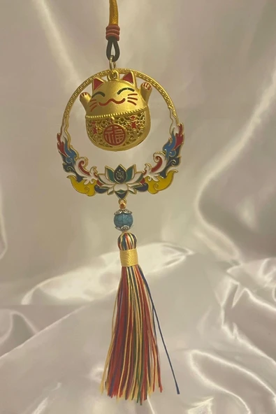 Feng Shui Para Kedisi Ejderha Yılı Buda Şans Para Bolluk Bereket Duvar Süsü ürün görseli