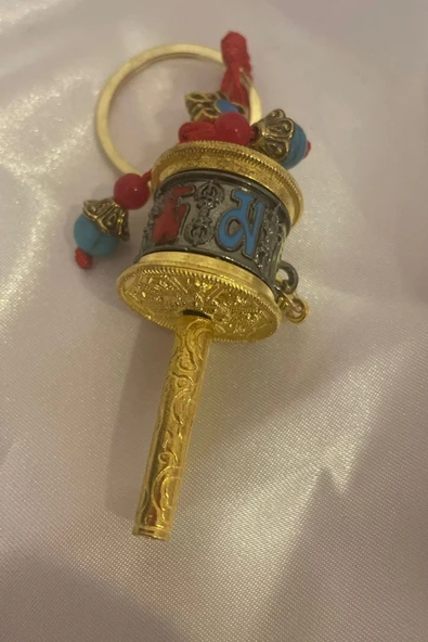 Feng Shui İyi Şanslar Çin Parası Servet Anahtarlık Araba Süs Feng Shui Metal Şans Çarkı - Resim 7