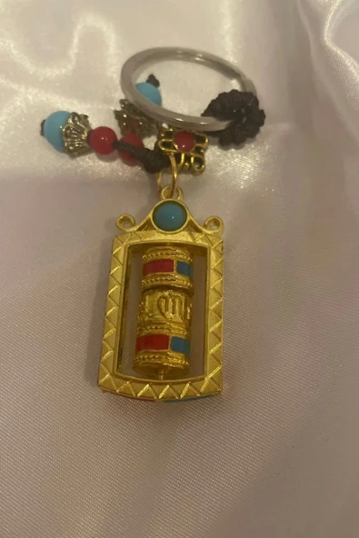 Feng Shui Wu İyi Şanslar Çin Parası Servet Anahtarlık Araba Süs Feng Shui Şans Çarkı - Resim 4