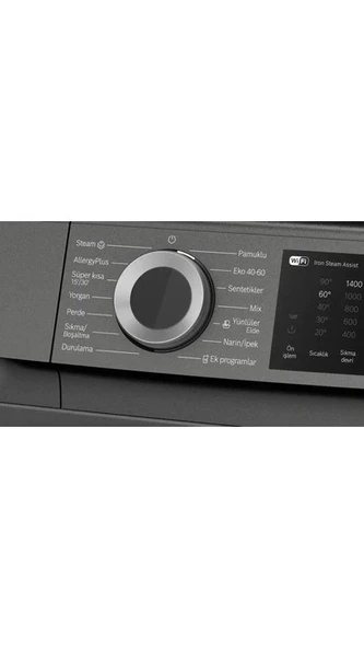 BOSCH WGK264ZRTR Çamaşır Makinesi 11 kg 1400 Devir Antrasit - 3