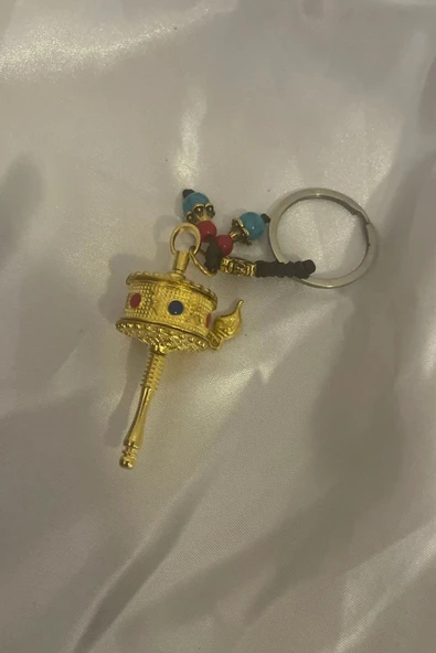 Feng Shui İyi Şanslar Çin Parası Servet Anahtarlık Araba Süs Feng Shui Şans Çarkı - Resim 5