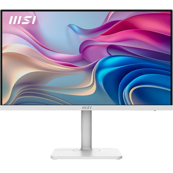 MSI MODERN MD272UPHW 27" 60Hz 4ms Adaptive-Sync Pivot Type-C Beyaz UHD IPS Monitör ürün görseli